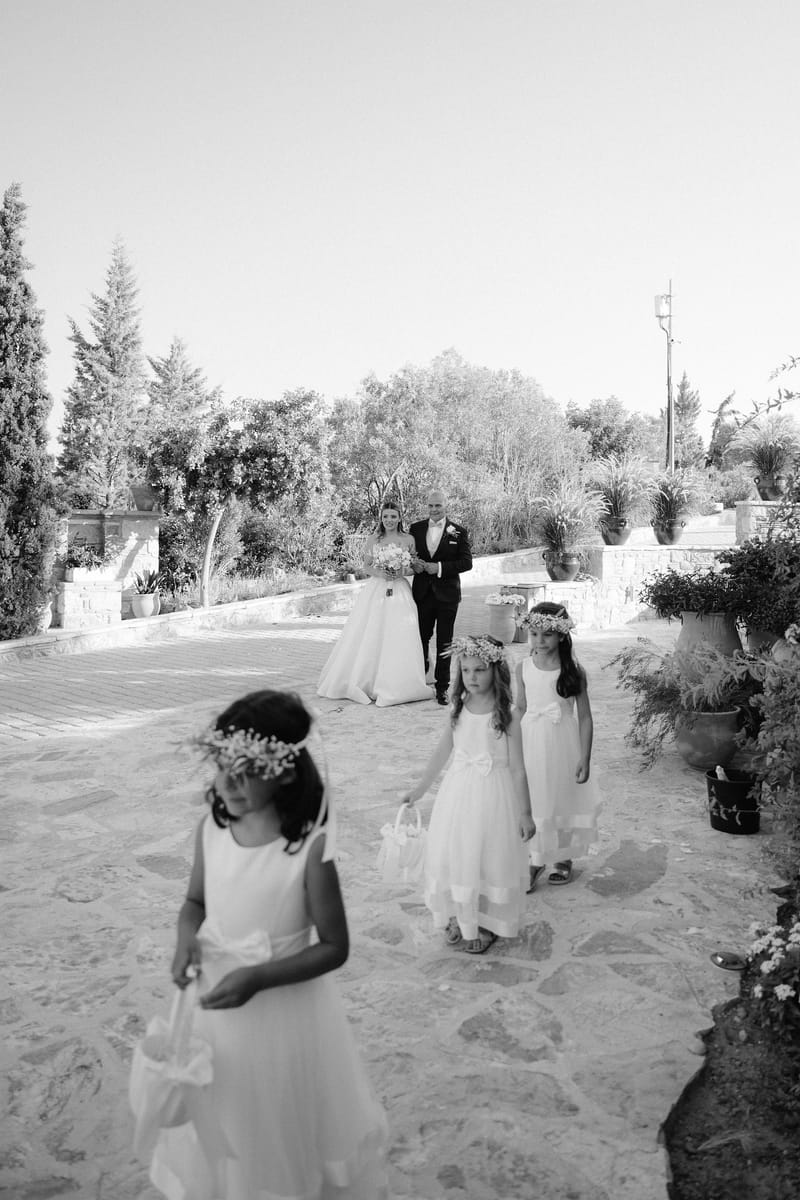 Stacia & Evan | A Timeless Orthodox Wedding at Pyrgos Petreza