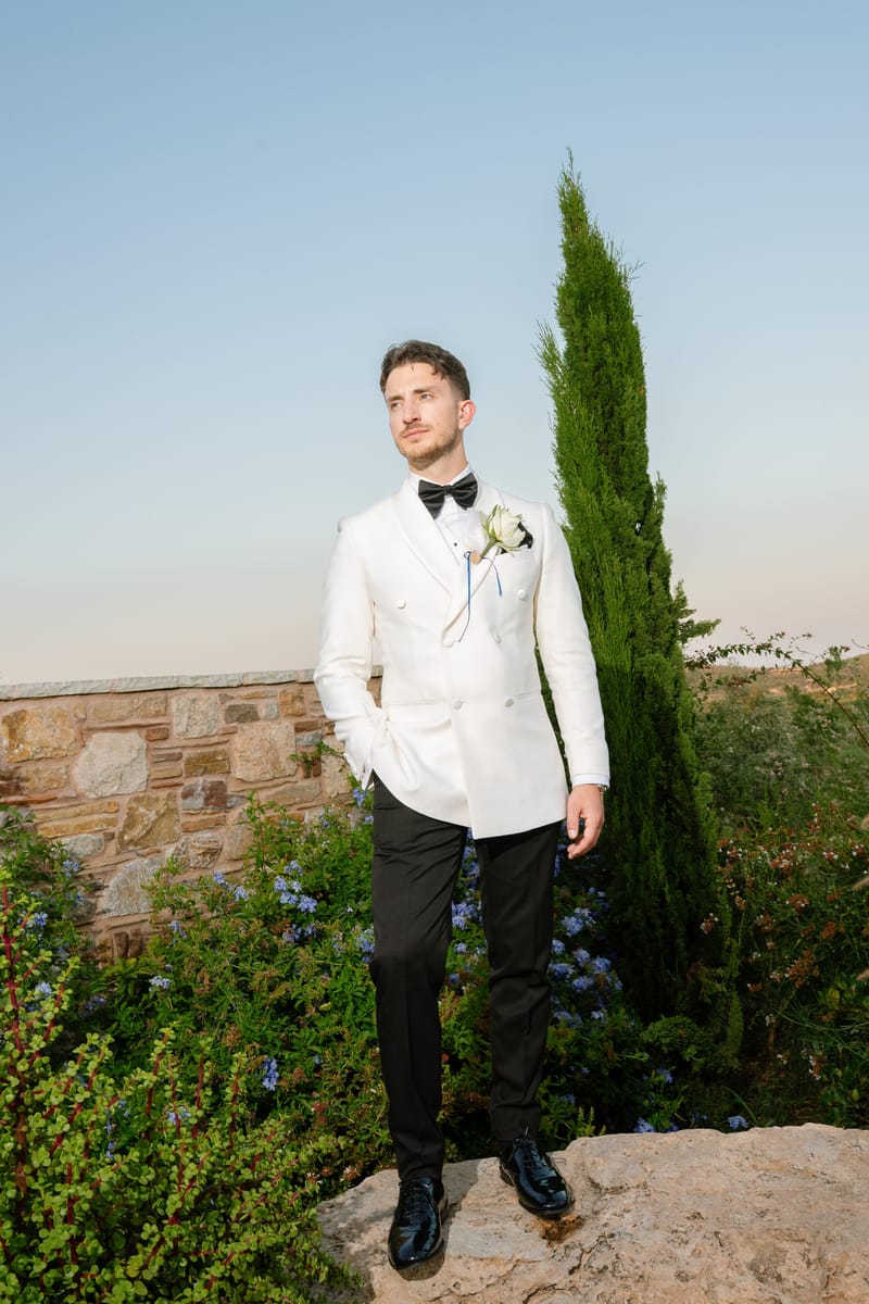 Stacia & Evan | A Timeless Orthodox Wedding at Pyrgos Petreza