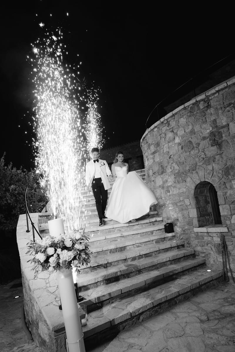 Stacia & Evan | A Timeless Orthodox Wedding at Pyrgos Petreza