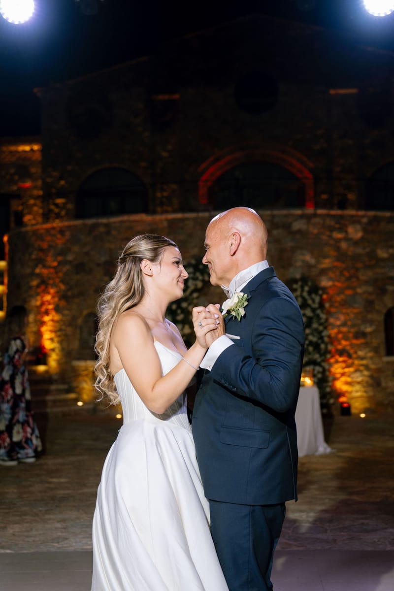 Stacia & Evan | A Timeless Orthodox Wedding at Pyrgos Petreza