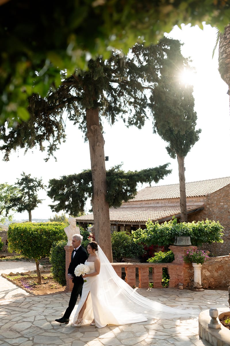 Katherine and Ryan's Wedding at Pyrgos Melissourgou