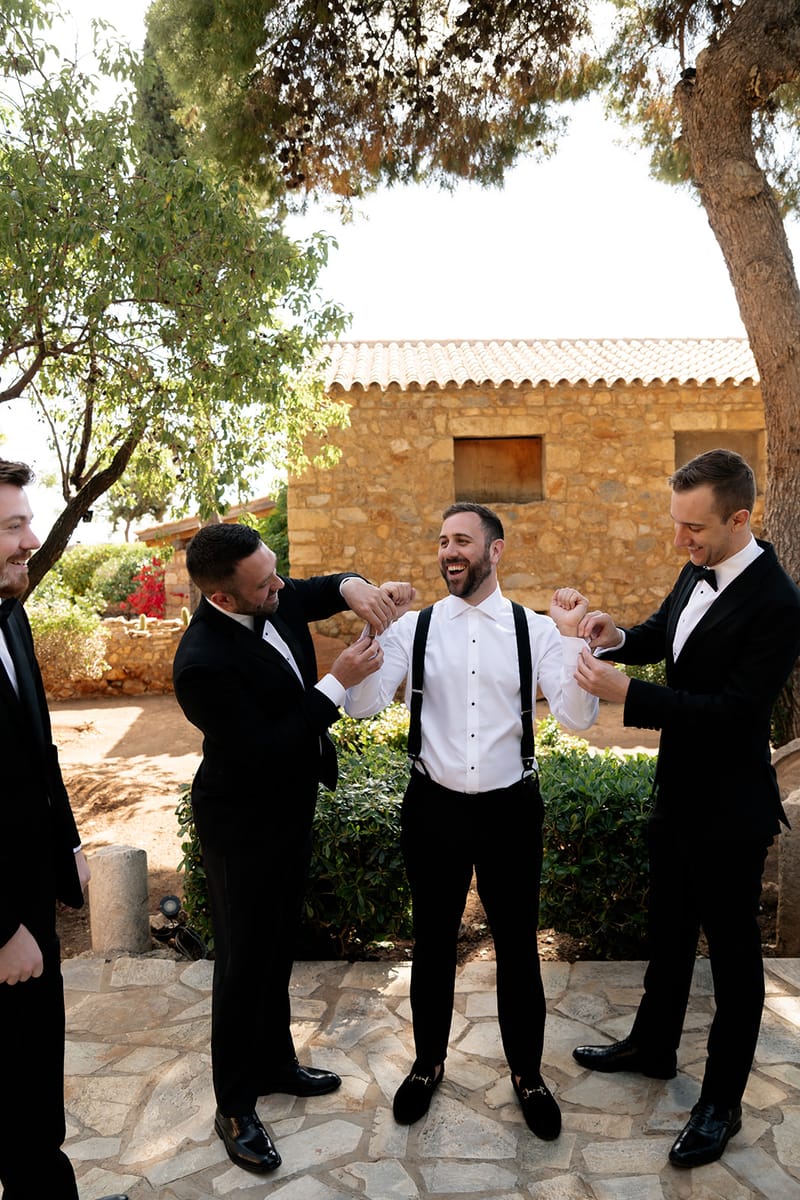 Katherine and Ryan's Wedding at Pyrgos Melissourgou