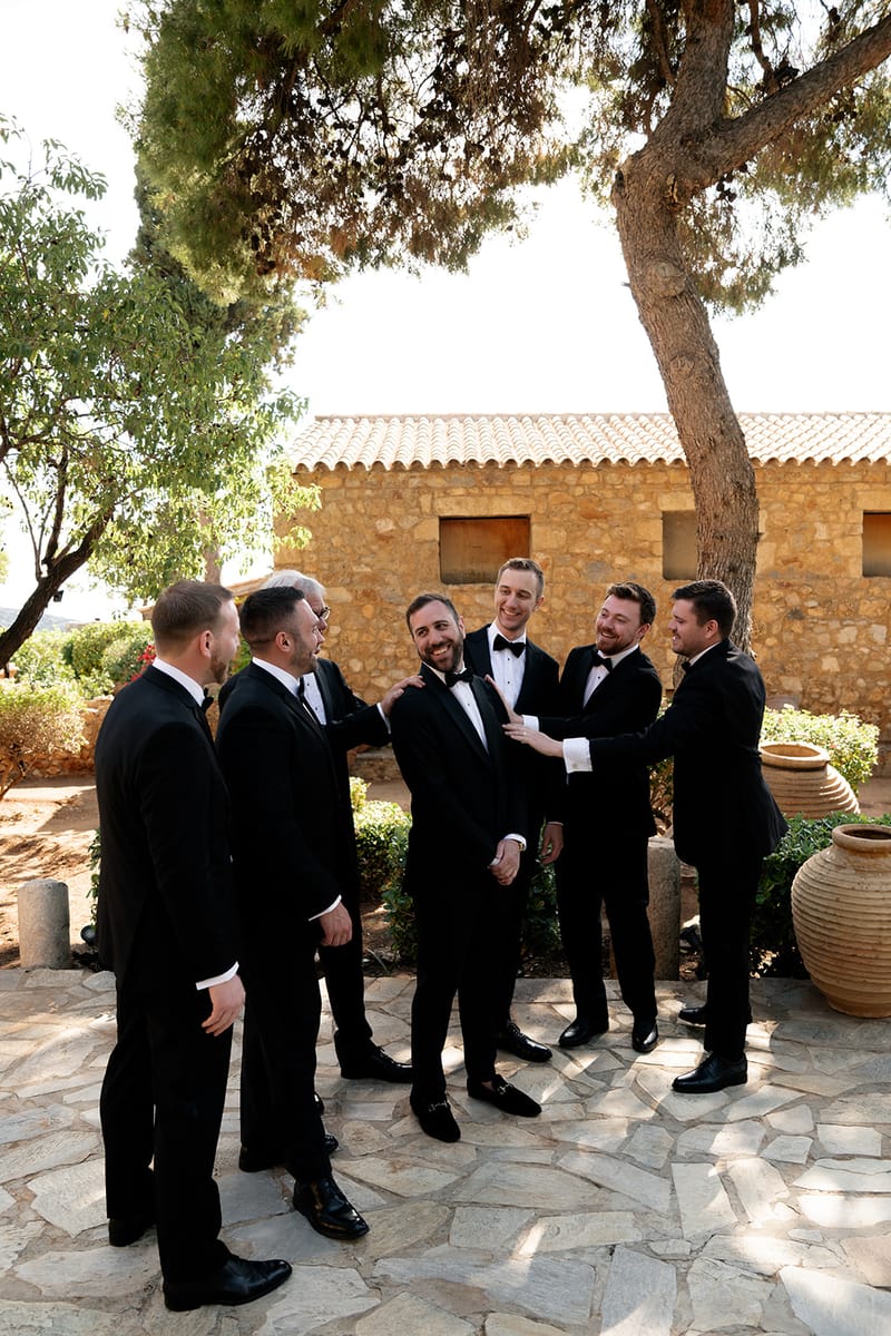 Katherine and Ryan's Wedding at Pyrgos Melissourgou