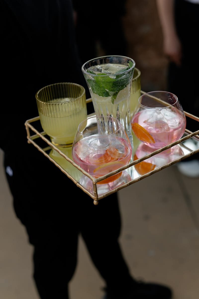 Cocktail hour and Zaffe
