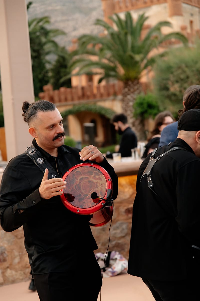 Cocktail hour and Zaffe