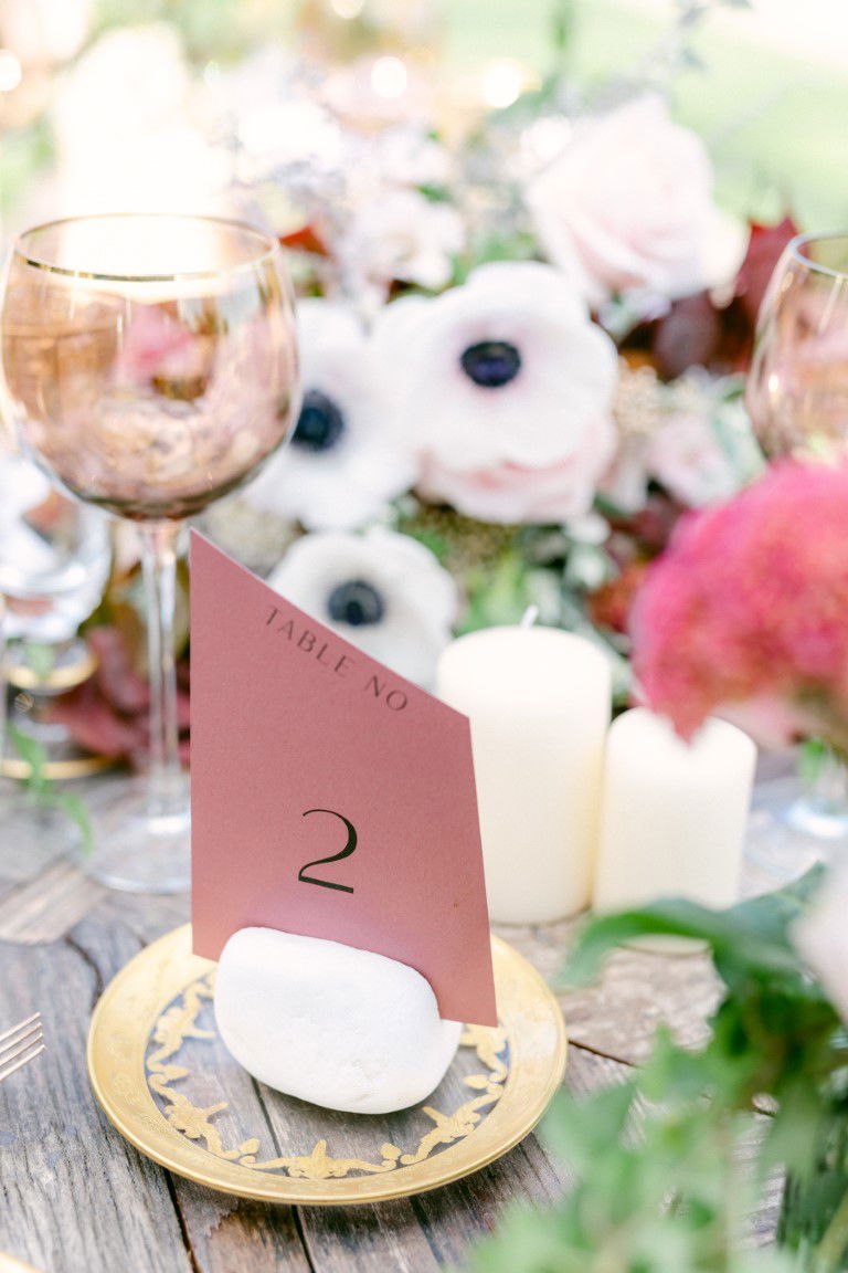 FS Events Styled SHoot - Table Number by Just Invite