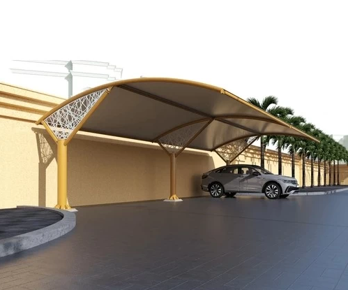 مظلات مواقف سيارات