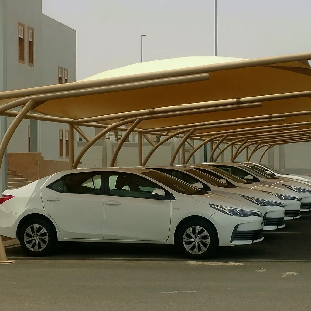 مظلات سيارات