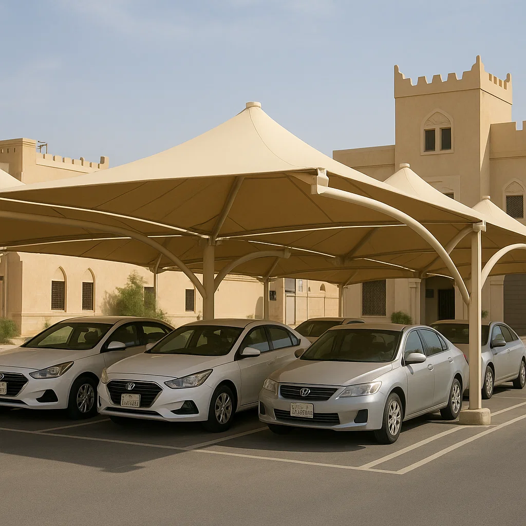 مظلات سيارات