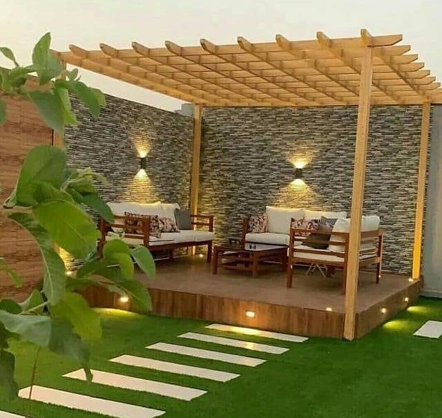 مظلات جلسات خارجية