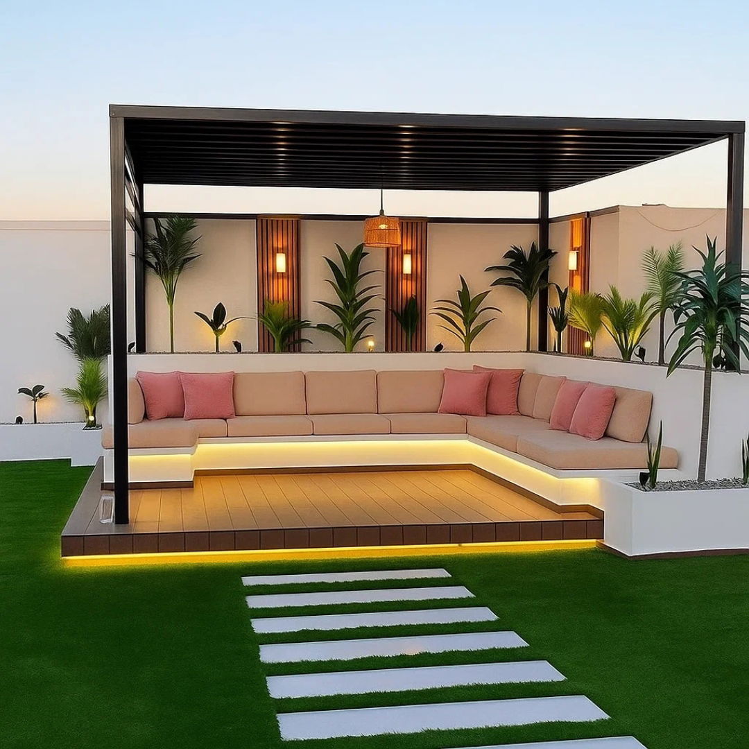 حداد مظلات حدائق