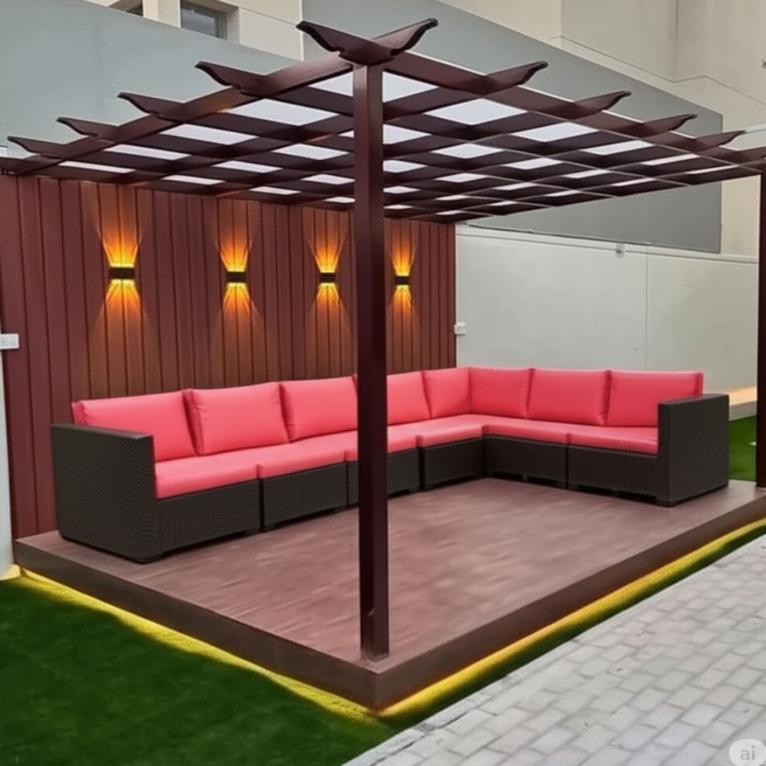 برجولات خشب