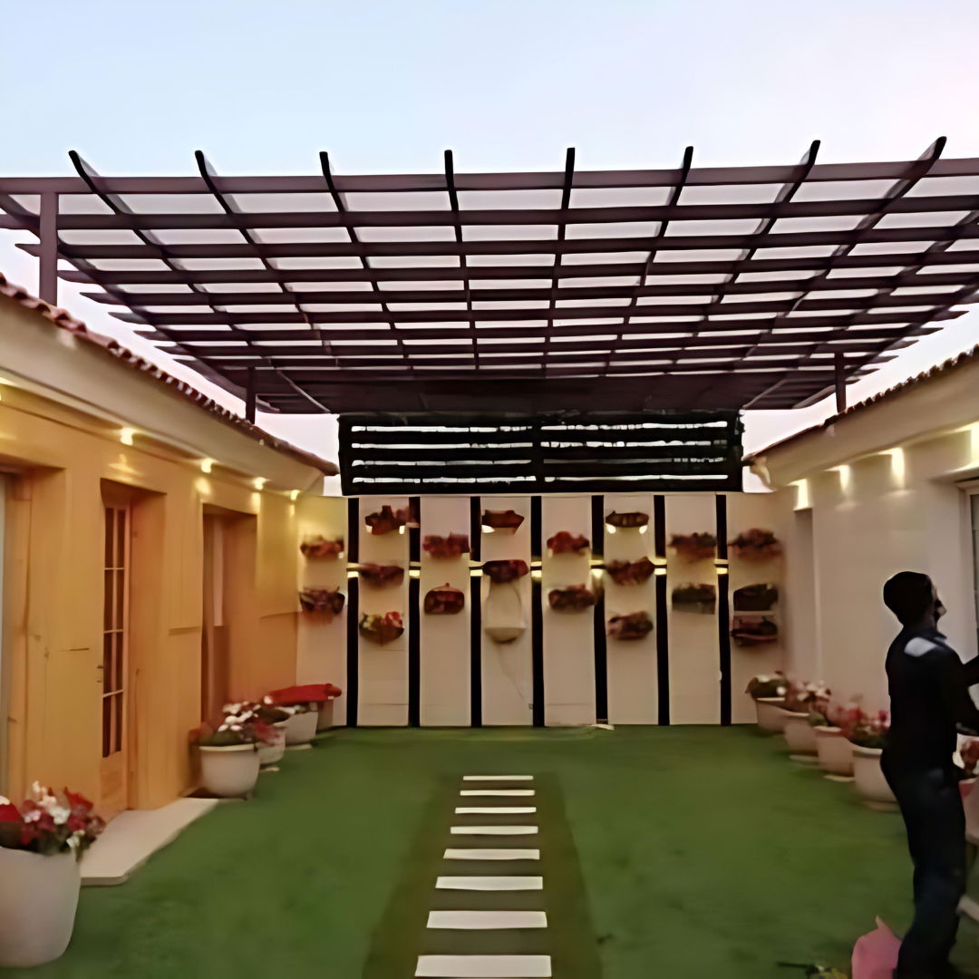 برجولات خشب