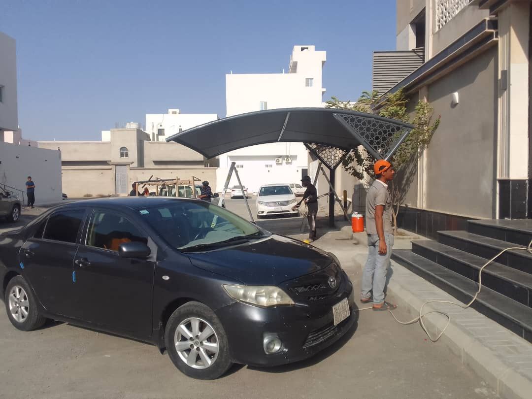 حداد مظلات سواتر