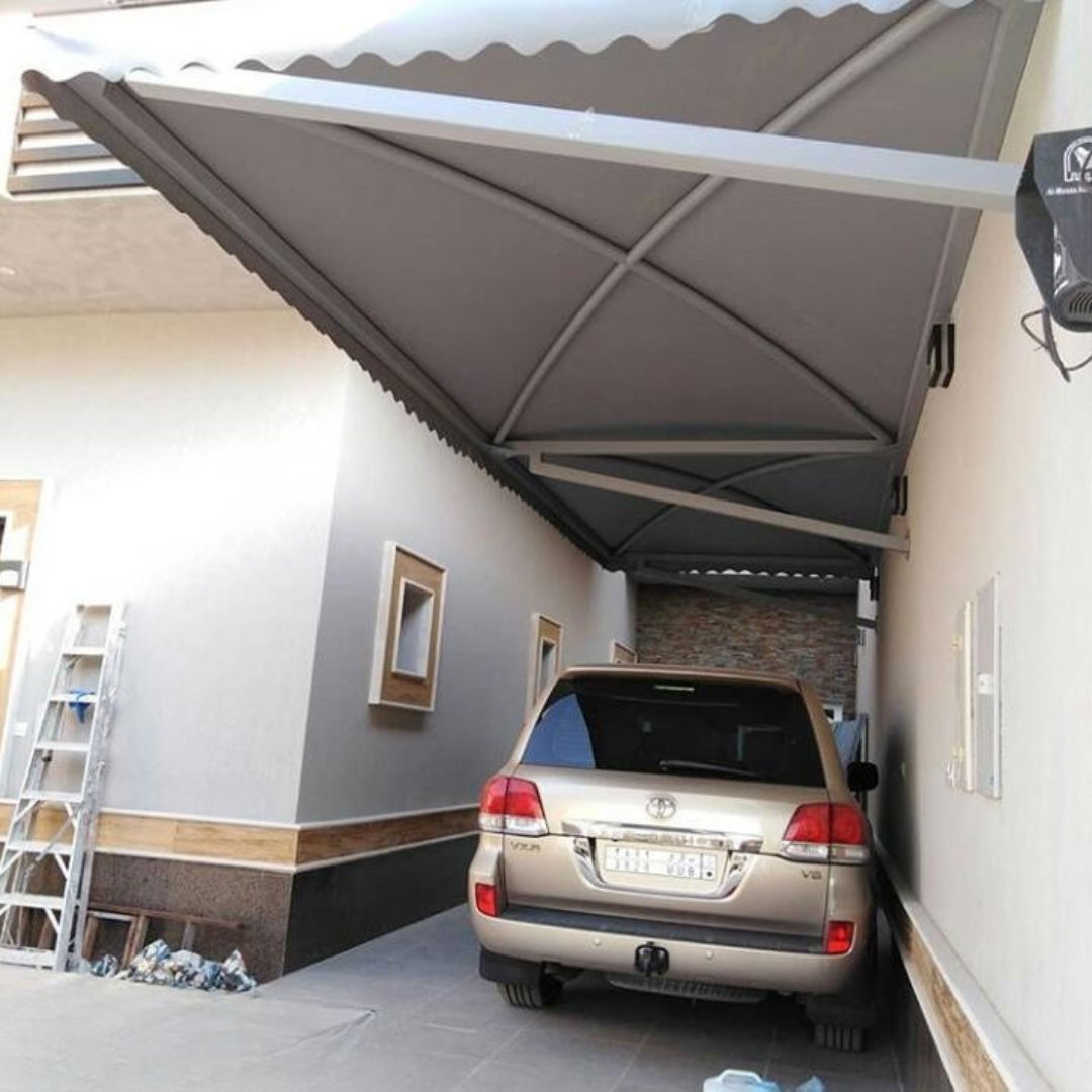 تركيب المظلات