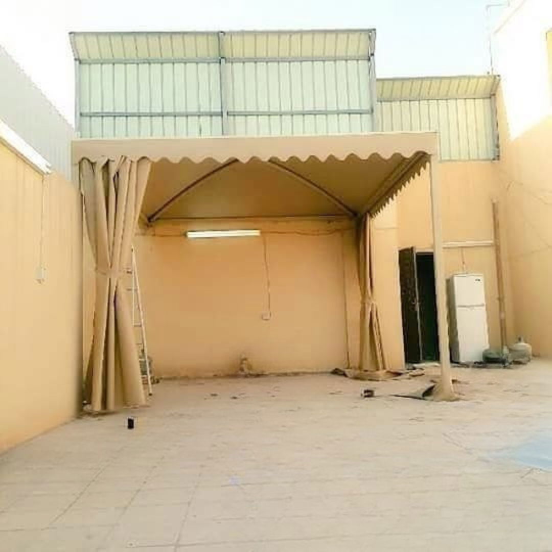 تركيب المظلات