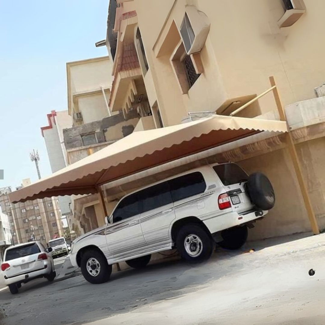 تركيب المظلات