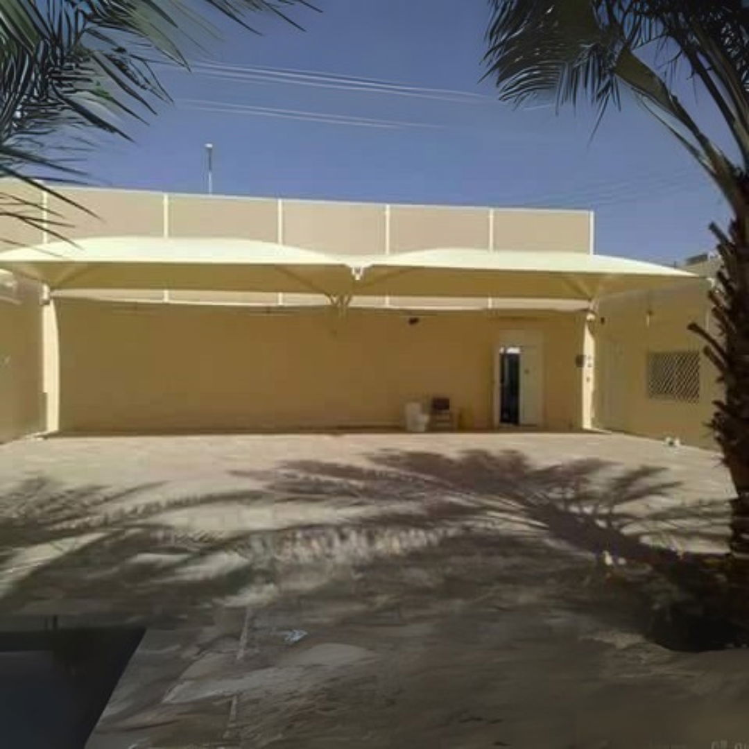 تركيب المظلات