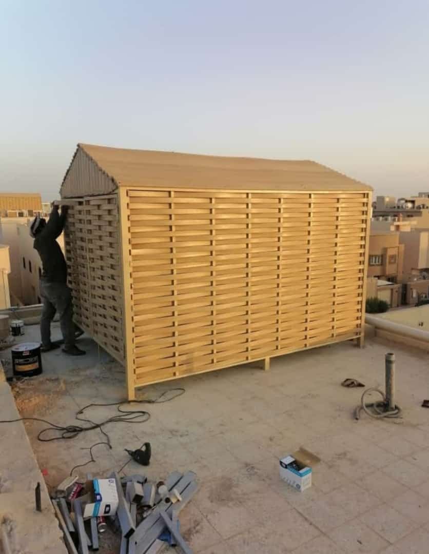 مظلات الخزانات