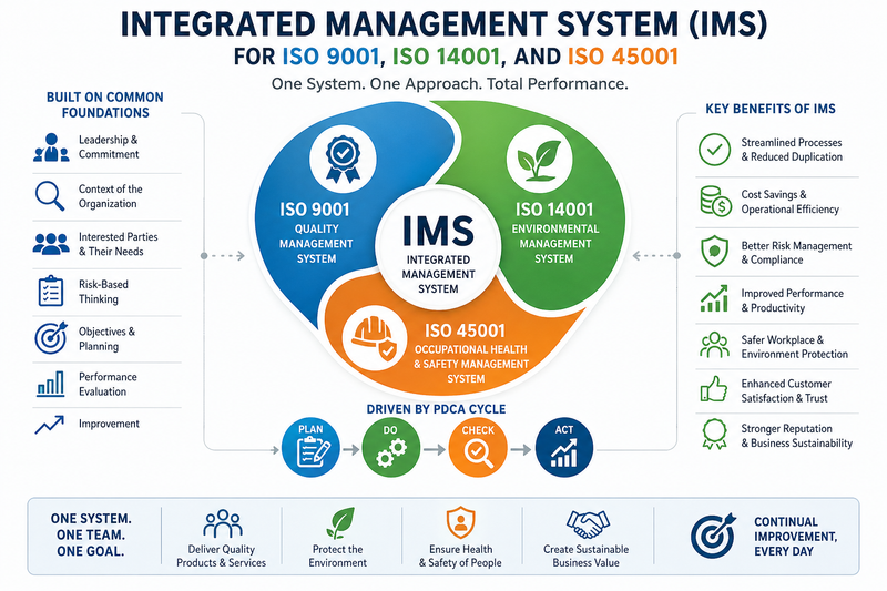 How to Implement an Integrated Management System (IMS) | Olanab