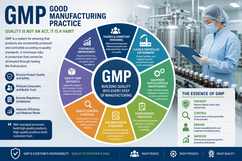Good Manufacturing Practice (GMP) in Manufacturing Operations