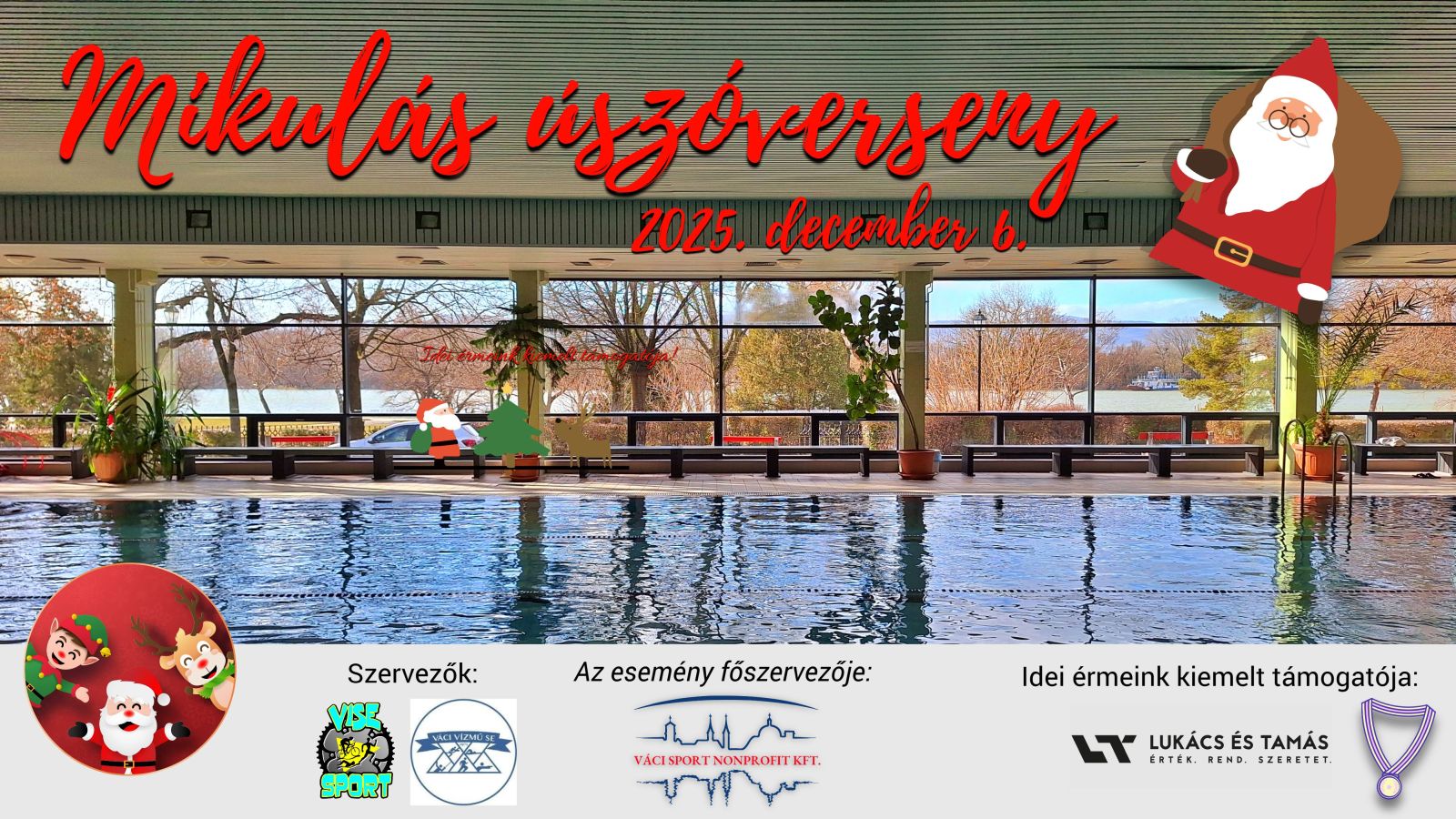Mikulás úszóverseny december 6-án!