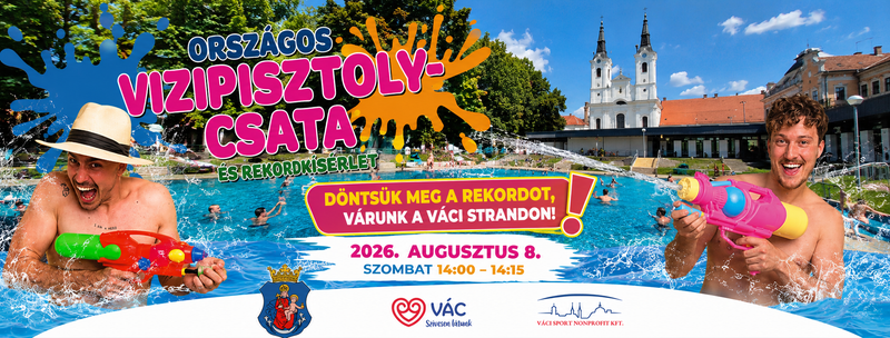 Országos Vízipisztoly rekordkísérlet!