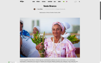 Foto selecionada - Prêmio Internacional Fotodoc