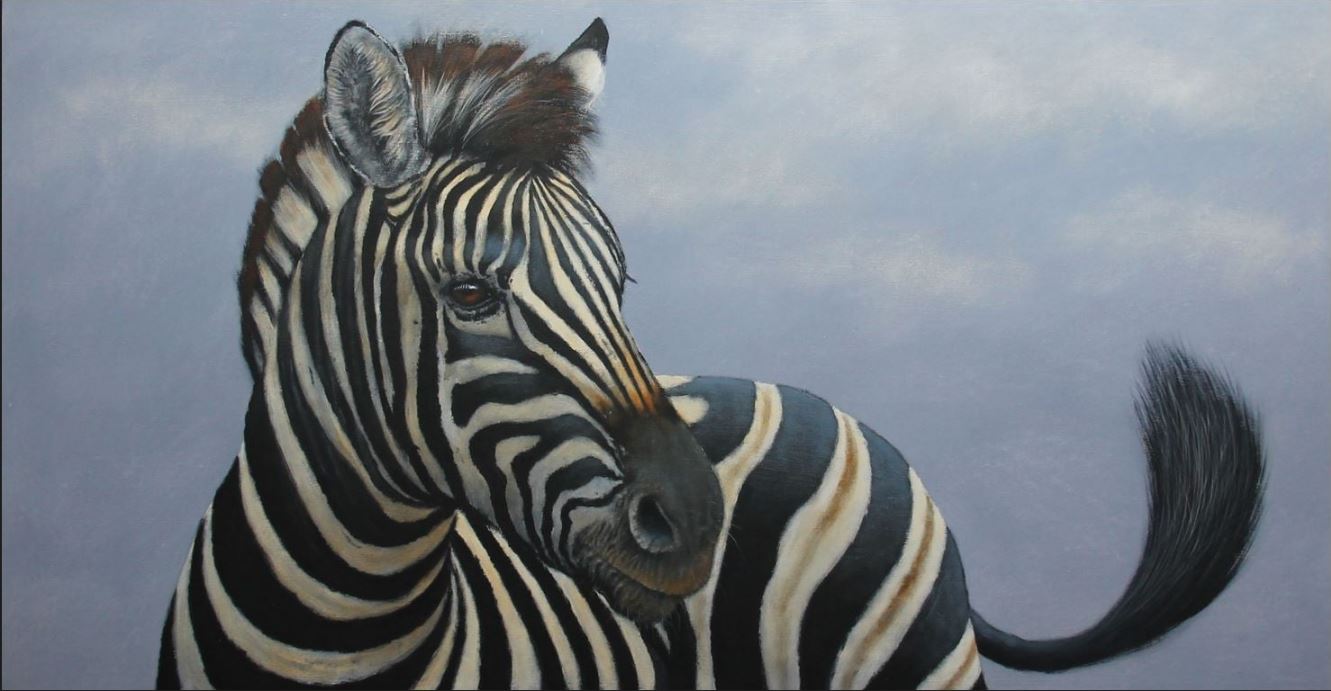 Painted Striped Horse