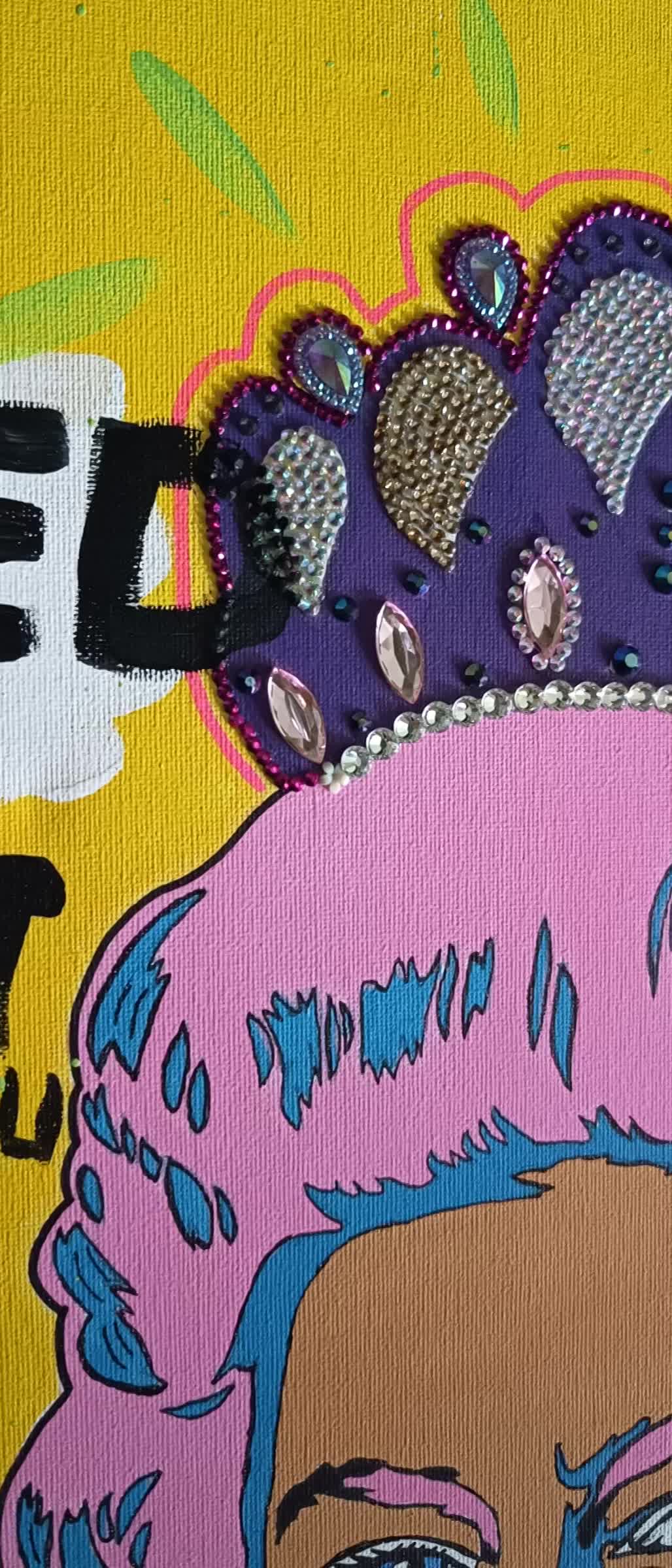 QUEEN ELIZABETH 50*70cm