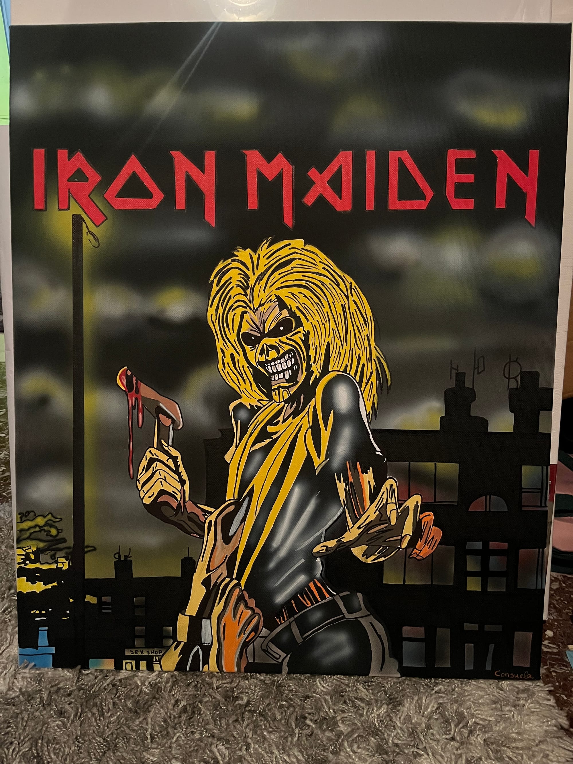IRON MAIDEN - 50*60 CM
