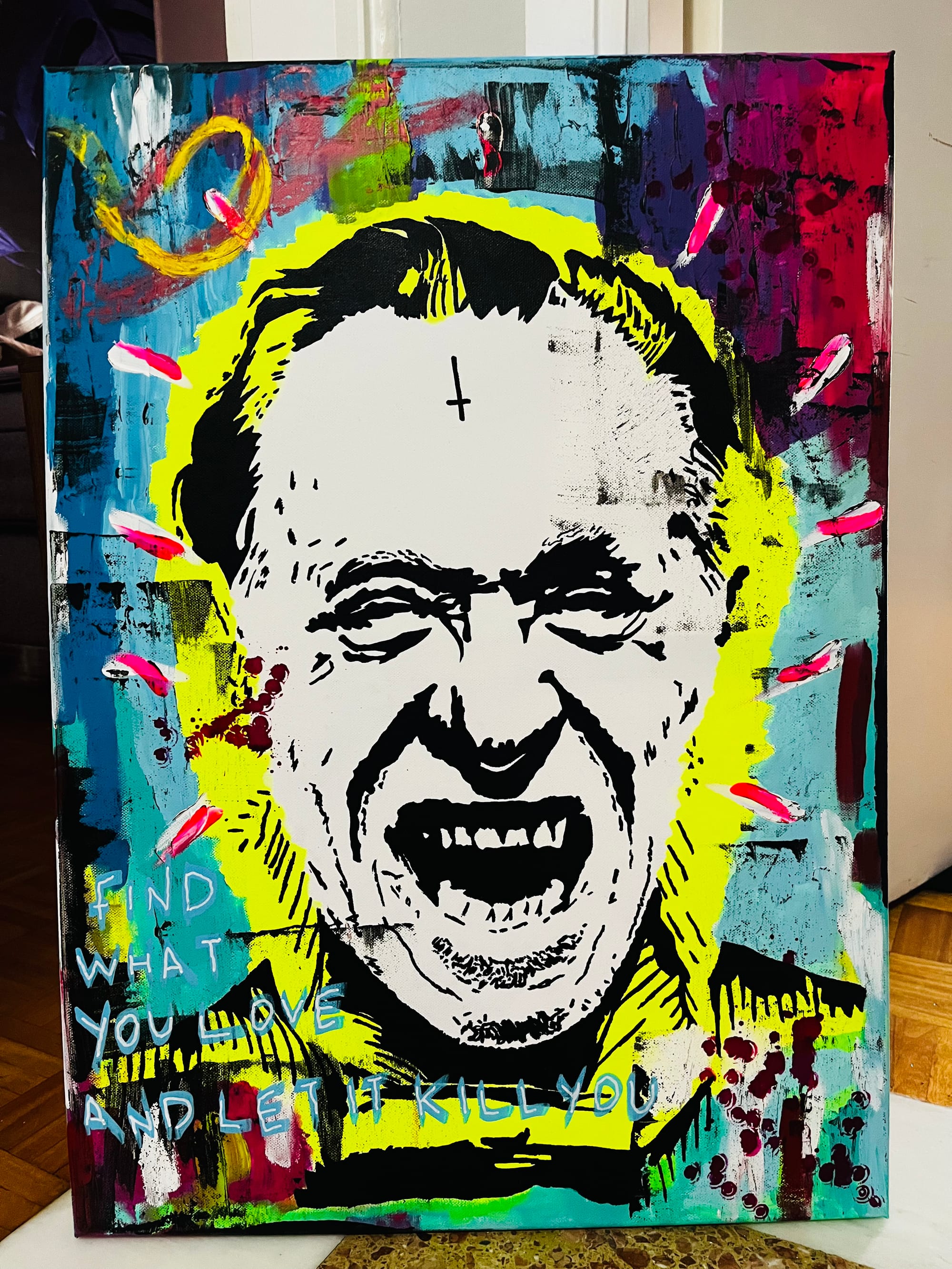 CHARLES BUKOWSKI 50*70 CM