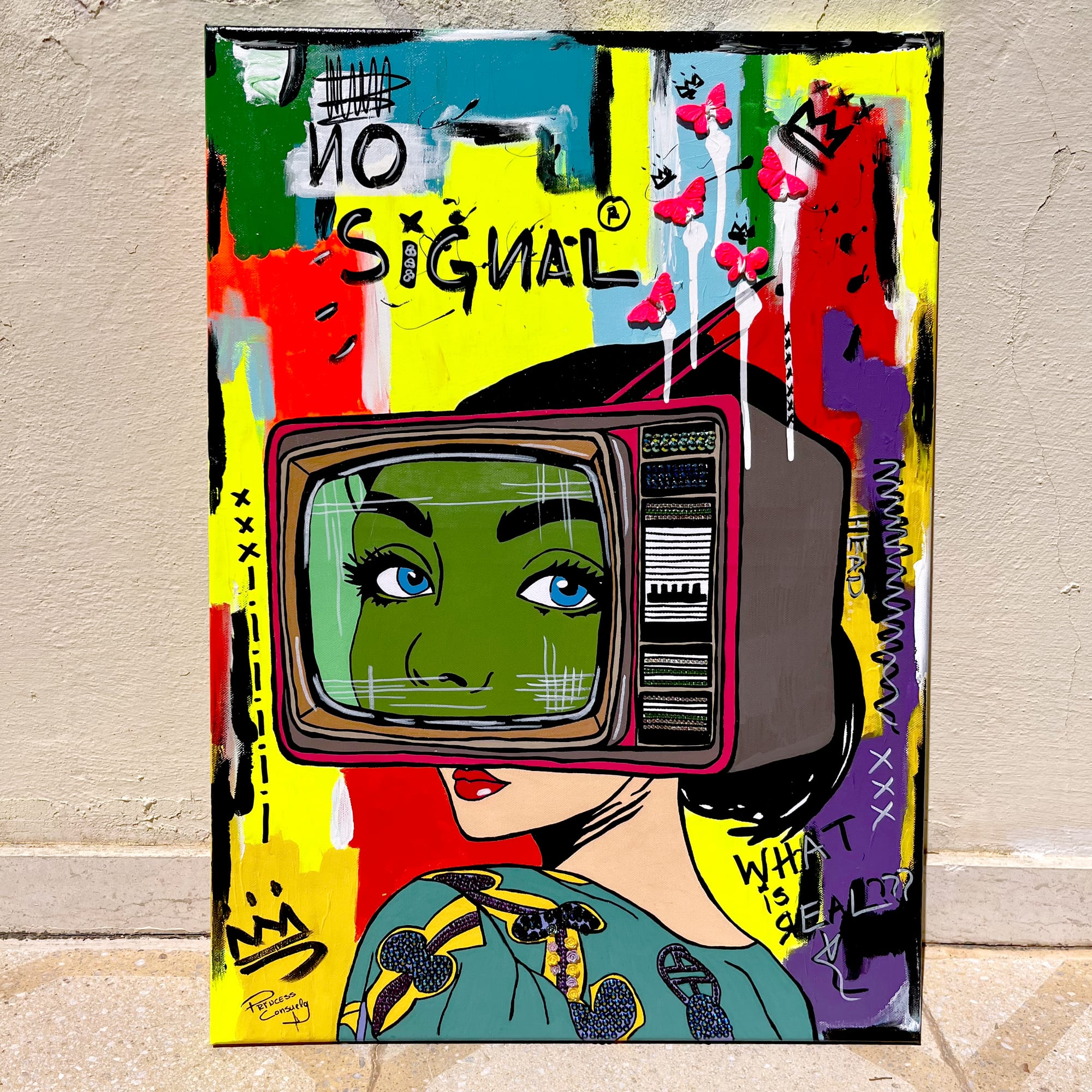 NO SIGNAL 50*70 CM