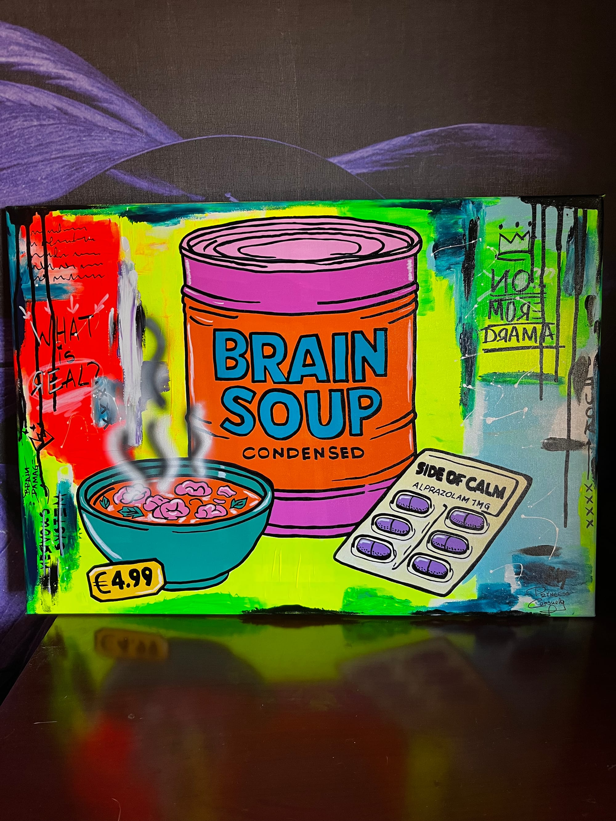 BRAIN SOUP 70*50 CM