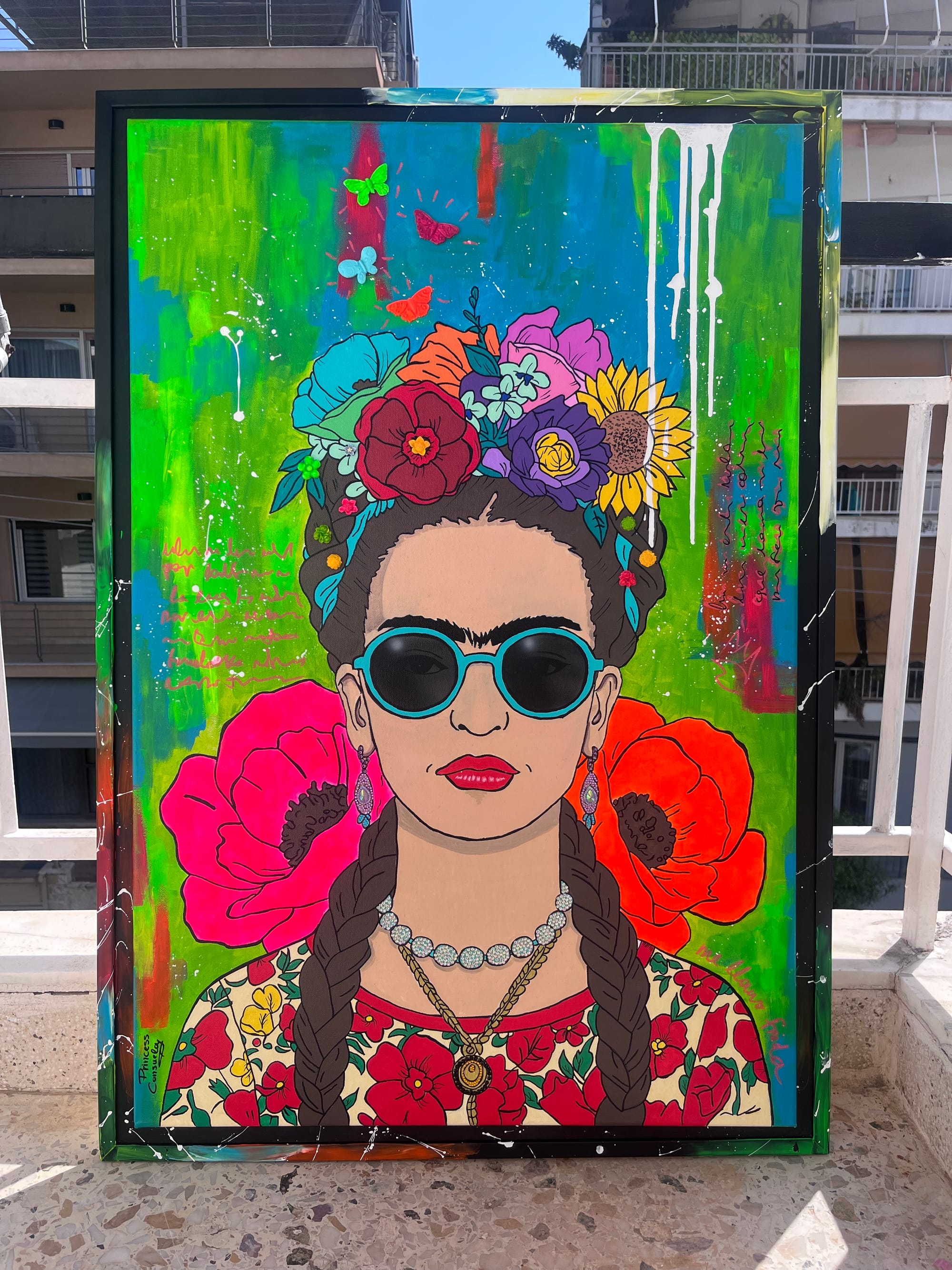 FRIDA KAHLO CANVAS  60*90 CM