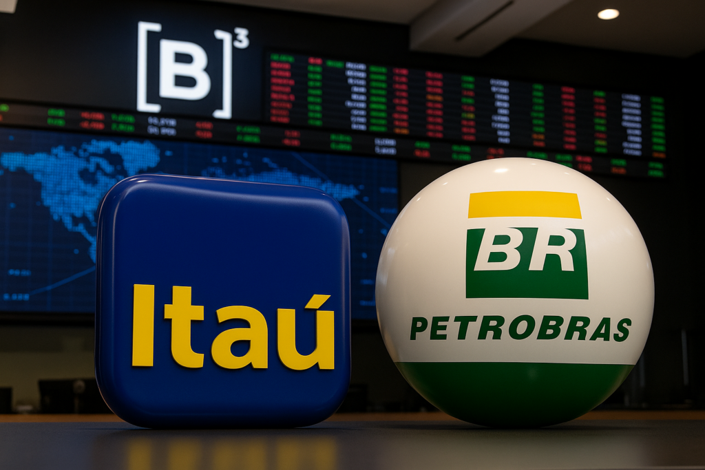 O ITAU VALE MAIS QUE A PETROBRAS PORQUE!