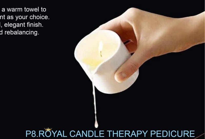 P8. ROYAL CANDLE THERAPY PEDICURE
