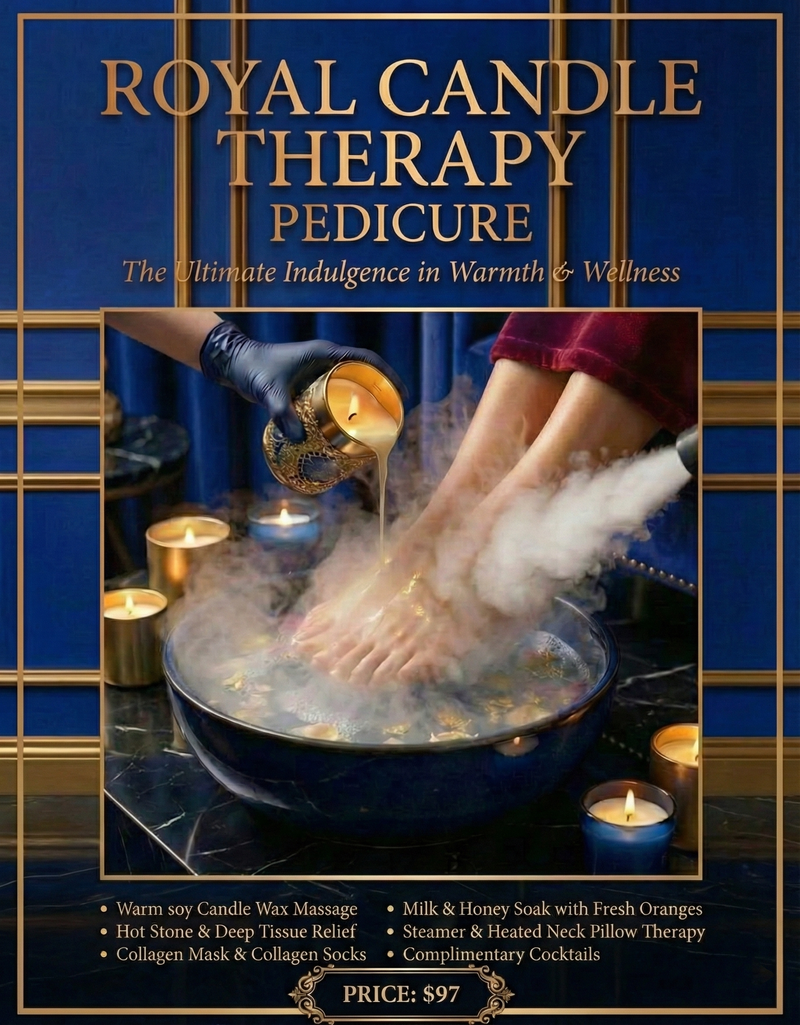 More Than Just a Pedicure: Discover the Magic of Warm Oil Candle Massage