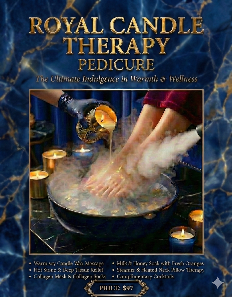 ROYAL CANDLE THERAPY PEDICURE (P8)