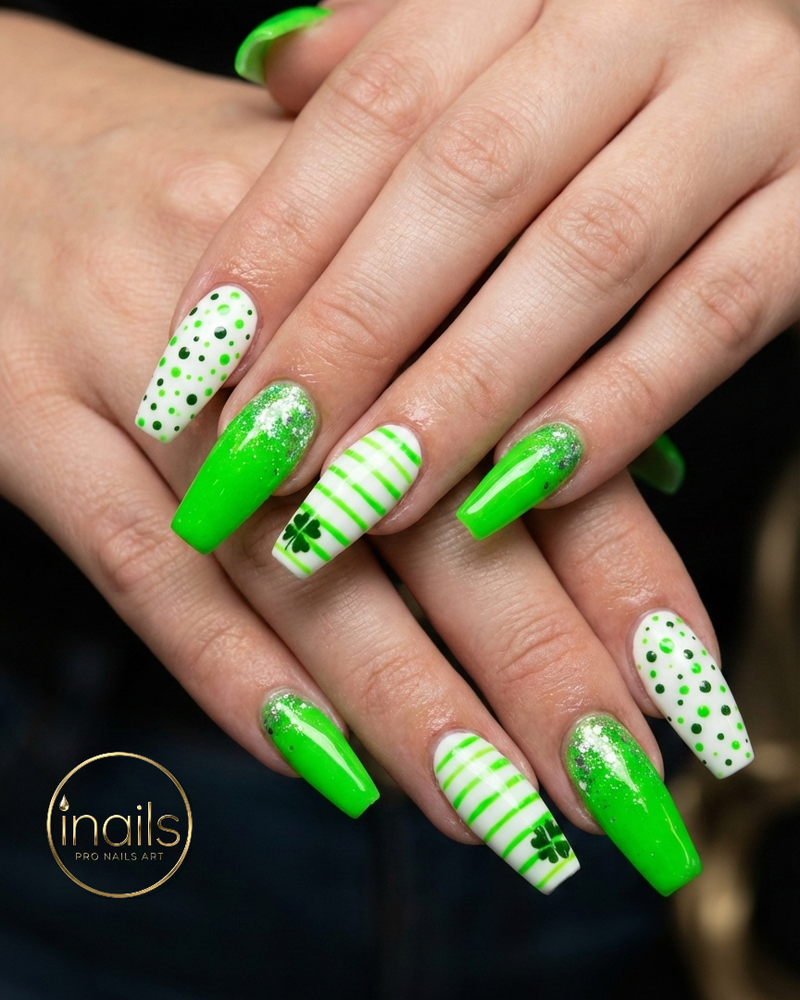 Trending St.Patrick's Day nails art