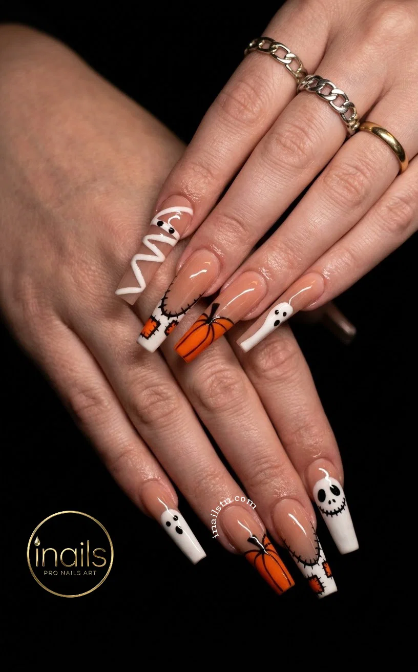 Fall nails art at inails Sevierville