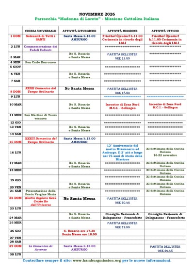 Calendario Mensile image