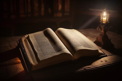 سِفِر الأحبار - الفصل الرابع والعشرون - ٤ - شريعة القداسة - للفصل الثالث والعشرون هو إحكام مختلفة في العِبادة - أ - السِراج الدائم - الآيات الأولى حتَّى الرابعة