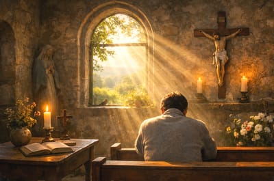 حين يزورنا الله في صمت القلب