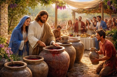 قِصَّةُ المِيَاهِ الَّتِي صَارَت خَمرًا !