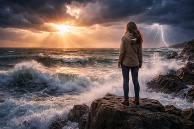 صلاة الثقة وسط العاصفة