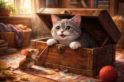 🐾 قفْزَة سريعَة… وَنَدامَة طويلَة 🐾