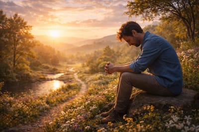 عَلِّمني أَن أَنتَظِرَكَ بِسَلَامٍ