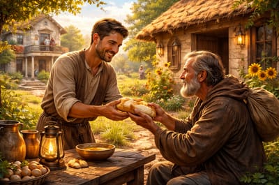 قَلبٌ أَغنَى مِنَ الذَّهَب