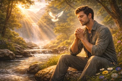 هُدُوء الرُّوح أَمَامَكَ